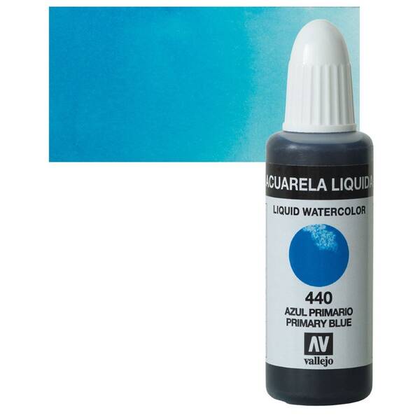 Vallejo Likit Suluboya 32Ml 440 Primary Blue - 1