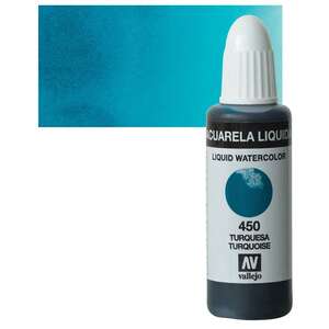 Vallejo Likit Suluboya 32Ml 450 Turquoise - Vallejo