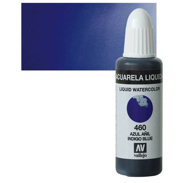 Vallejo Likit Suluboya 32Ml 460 Indigo Blue - 1