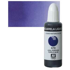 Vallejo Likit Suluboya 32Ml 470 Purple Blue - Vallejo