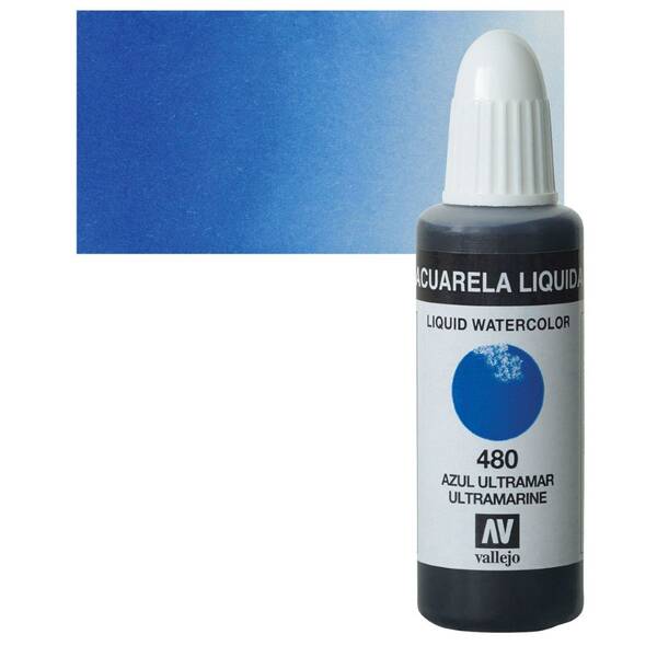 Vallejo Likit Suluboya 32Ml 480 Ultramarine - 1