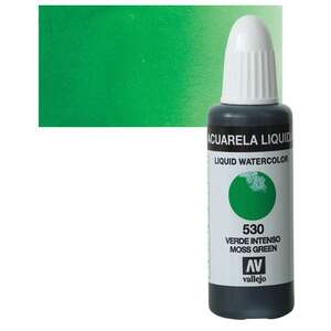 Vallejo Likit Suluboya 32Ml 530 Moss Green - Vallejo
