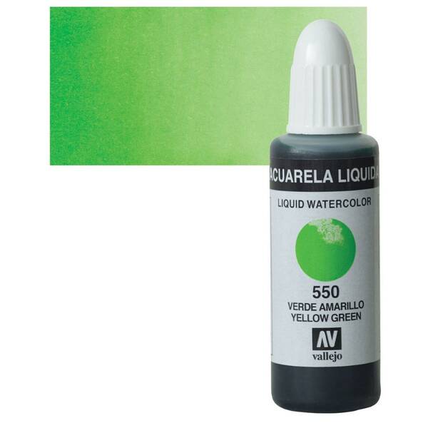 Vallejo Likit Suluboya 32Ml 550 Yellow Green - 1