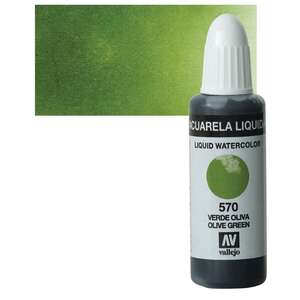 Vallejo Likit Suluboya 32Ml 570 Olive Green - Vallejo
