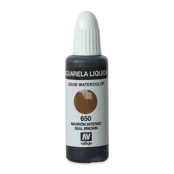 Vallejo Likit Suluboya 32Ml 650 Seal Brown - 3