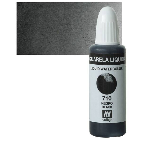 Vallejo Likit Suluboya 32Ml 710 Black - 1