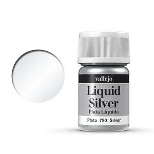 Vallejo - Vallejo Liquid Gold Alcohol Based 35Ml S1 70.790 Silver