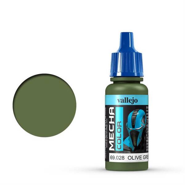 Vallejo Mecha Color 17Ml 69.028 Olive Green - 1