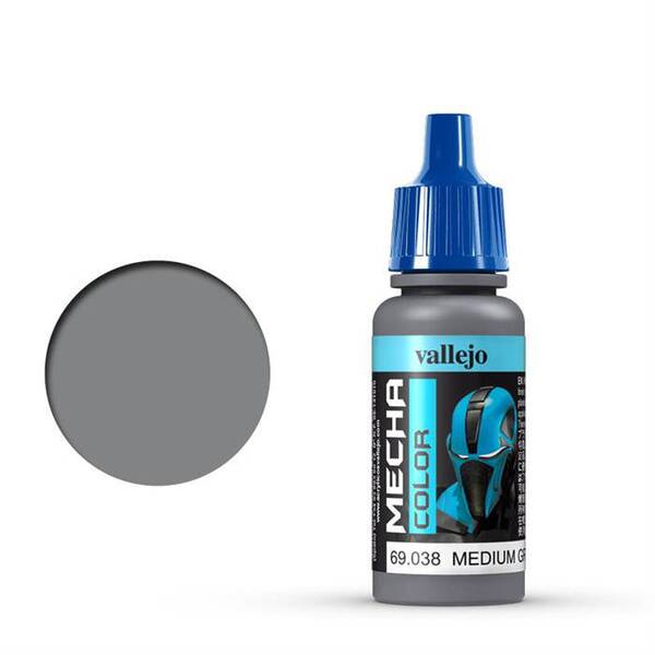 Vallejo Mecha Color 17Ml 69.038 Medium Grey - 1