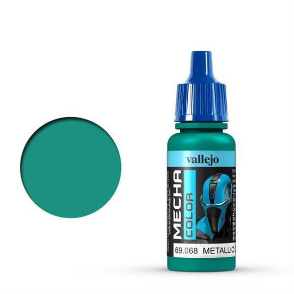 Vallejo Mecha Color 17Ml 69.068 Metallic Green - 1