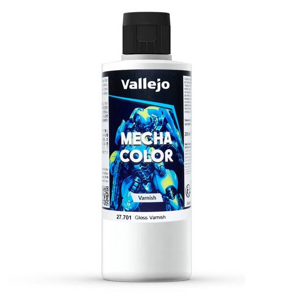 Vallejo Mecha Color 200Ml 27.701 Gloss Varnish - 1