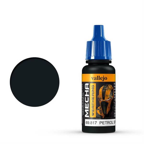 Vallejo Mecha Weathering 17Ml 69.817 Petrol Spills (Gloss) - 1