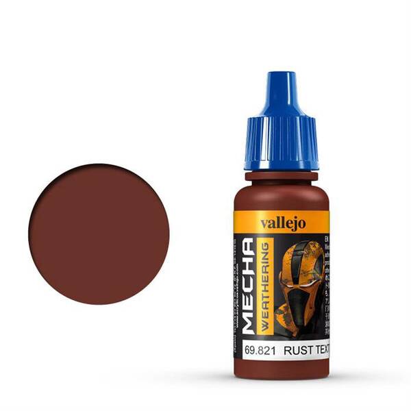 Vallejo Mecha Weathering 17Ml 69.821 Rust Texture (Matt) - 1