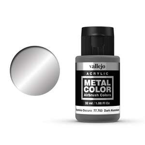 Vallejo - Vallejo Metal Color 32Ml 77.703 Dark Aluminium