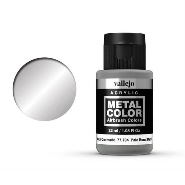 Vallejo Metal Color 32Ml 77.704 Pale Burnt Metal - 1