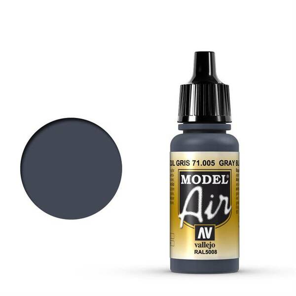 Vallejo Model Air 17Ml 71.005 Grey Blue