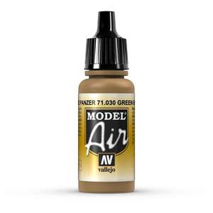 Vallejo Model Air 17Ml 71.030 Brown Green - Thumbnail