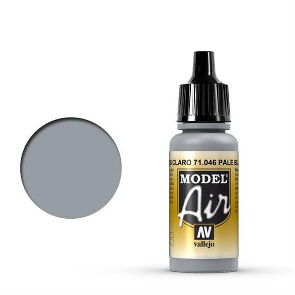 Vallejo Model Air 17Ml 71.046 Pale Blue Grey - 1