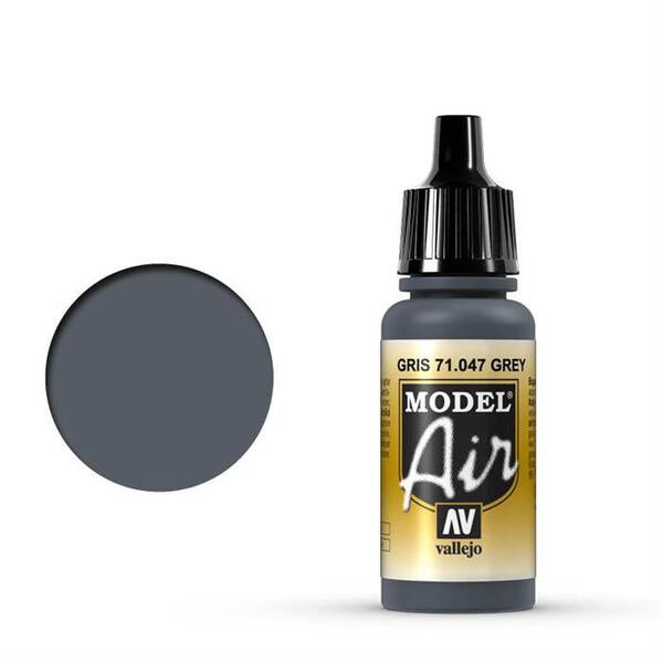 Vallejo Model Air 17Ml 71.047 Grey - 1