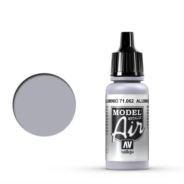 Vallejo Model Air 17Ml 71.062 Aluminium - 1