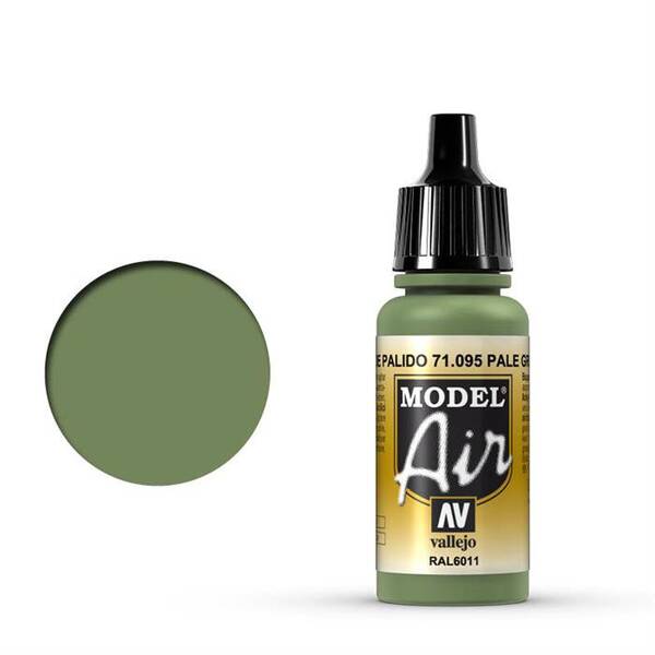 Vallejo Model Air 17Ml 71.095 Pale Green - 1