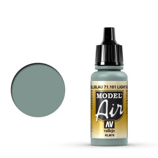 Vallejo Model Air 17Ml 71.101 Light Blue RLM78 - 1