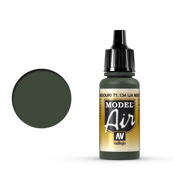 Vallejo Model Air 17Ml 71.134 IJA Midouri Green - 1