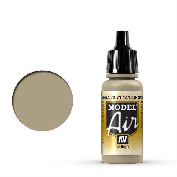 Vallejo Model Air 17Ml 71.141 IDF Sand Grey 73 - 1