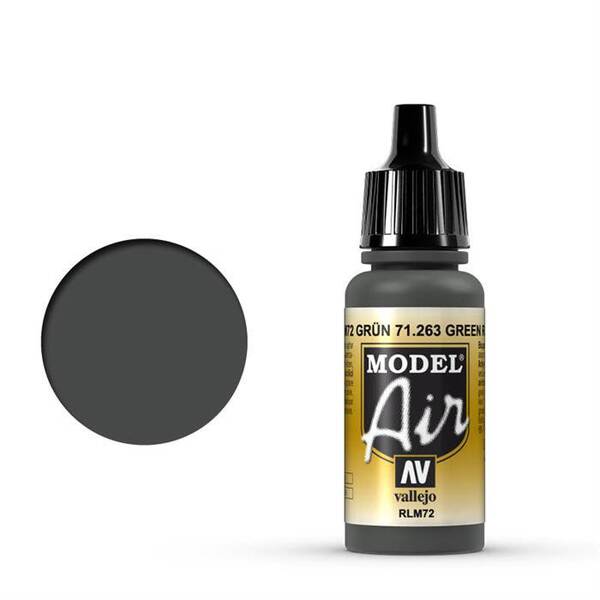 Vallejo Model Air 17Ml 71.263 Green RLM72 - 1