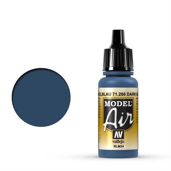 Vallejo Model Air 17Ml 71.266 Dark Blue RLM24