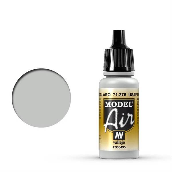 Vallejo Model Air 17Ml 71.276 USAF Light Gray - 1