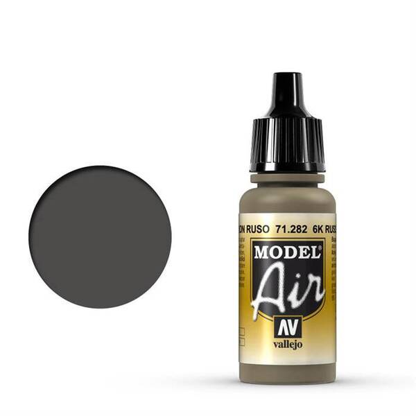 Vallejo Model Air 17Ml 71.282 6K Russian Brown - 1