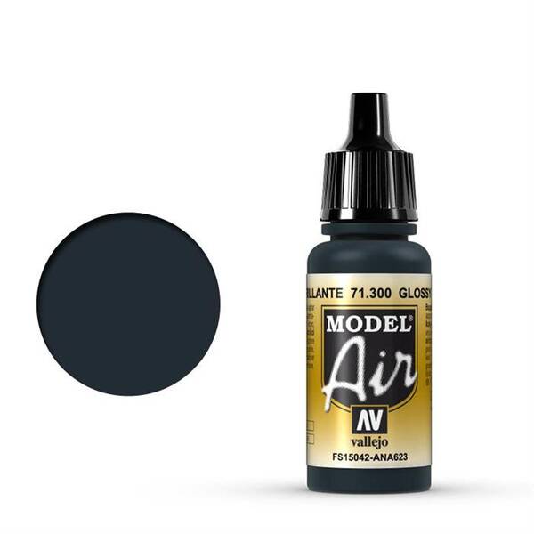 Vallejo Model Air 17Ml 71.300 Glossy Sea Blue - 1