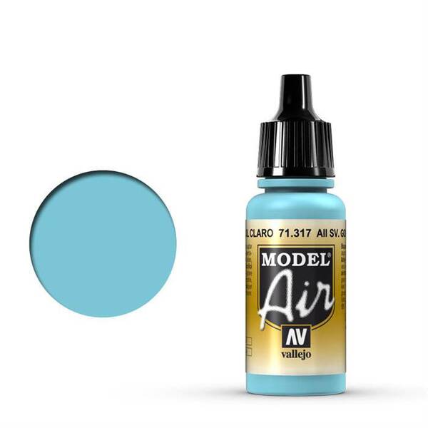 Vallejo Model Air 17Ml 71.317 AII Sv.Gol Light Blue - 1