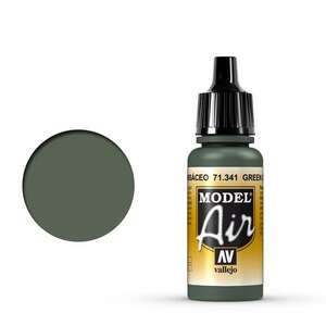 Vallejo - Vallejo Model Air 17Ml 71.341 Green Grey