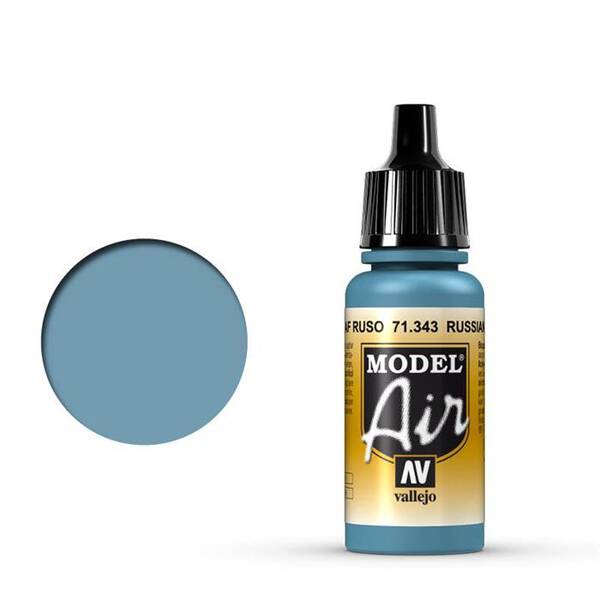 Vallejo Model Air 17Ml 71.343 Russian Af Grey N.7 - 1