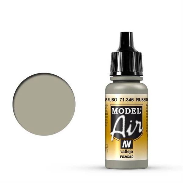 Vallejo Model Air 17Ml 71.346 Russian Af Grey N.4 - 1