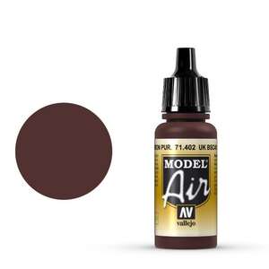 Vallejo Model Air 17Ml 71.402 Light Purple Brown - 1