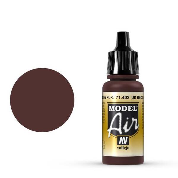 Vallejo Model Air 17Ml 71.402 Light Purple Brown - 1
