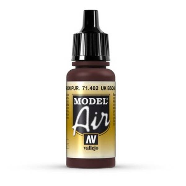 Vallejo Model Air 17Ml 71.402 Light Purple Brown - 3
