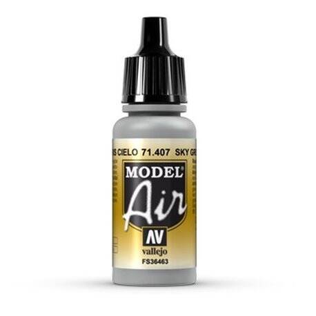 Vallejo Model Air 17Ml 71.407 Sky Grey - 2