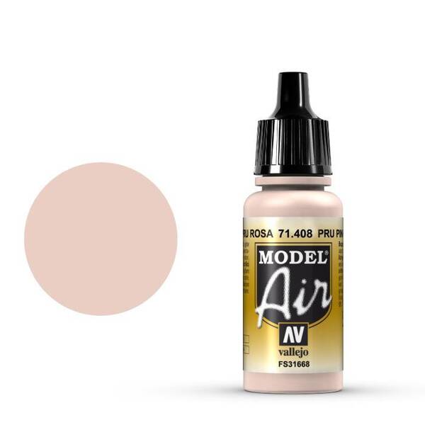 Vallejo Model Air 17Ml 71.408 Pru Pink - 1