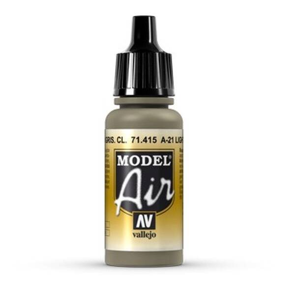 Vallejo Model Air 17Ml 71.415 Light Greyish Brown - 2