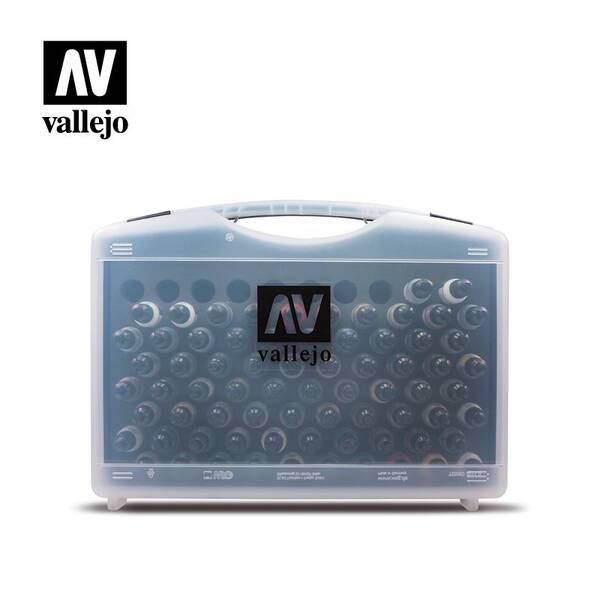 Vallejo Model Air Set:72 Units 17Ml+3 Brushes