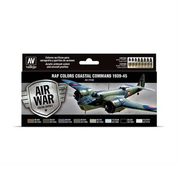 Vallejo Model Air Set: Coastal Command 1939-45 71.148 - 1