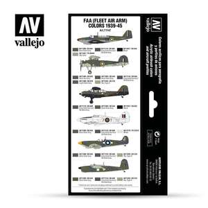 Vallejo Model Air Set:Fleet Air Arm Colors 1939-45 71.147 - 2