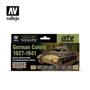 Vallejo - Vallejo Model Air Set:German Colors 1927-1941 (8) 71.205