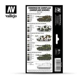 Vallejo Model Air Set:Merdc Camo Colors(8) 71.202 - 2