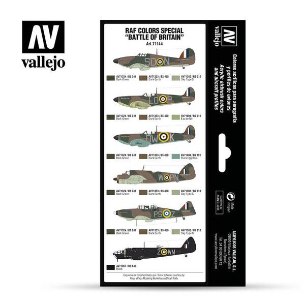 Vallejo Model Air Set:Special 