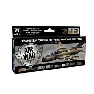 Vallejo Model Air Set:Soviet/Russian Colors SU-7/17 